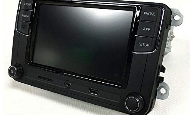 ausgezeichnete car audio radio autoradio rcd330 build in carplay android auto mirrorlink bluetoothopsusbauxrvc fur vw golf passat tiguan touran polo eos sharan foto