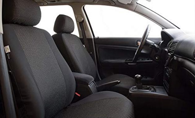 ausgezeichnete carpendo sitzbezuge auto set autositzbezuge schonbezuge schwarz grau vordersitze und rucksitze mit airbag ares l1 foto