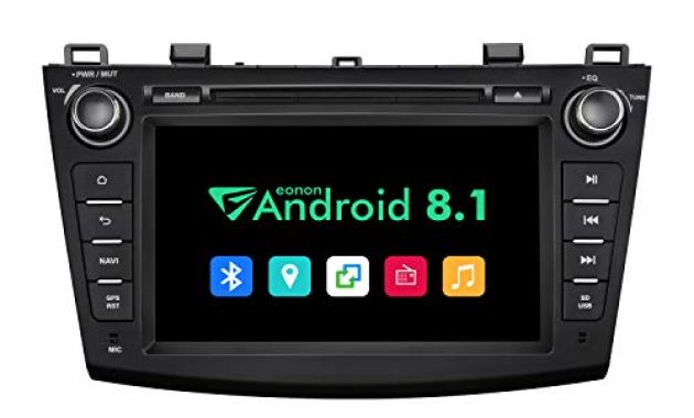 ausgezeichnete eonon ga9263b android 81 fit mazda 3 2010 2011 2012 2013 quad core indash auto digital audio video stereo autoradio 8 lcd touchscreen gps navi dvd fm am rds usb bluetooth dab ob bild