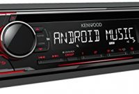 ausgezeichnete kenwood kdc 110ur cd receiver mit frontseitigem usbaux eingang schwarz bild