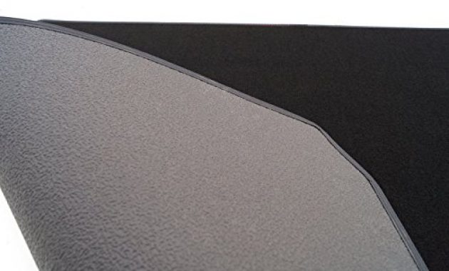ausgezeichnete kh teile kofferraummatte velours automatte premium qualitat stoffmatte schwarz nubukleder einfassung doppelnaht rotblau m edition bild