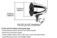 ausgezeichnete lexin s3 motorrad bluetooth lautsprecher mit fm radio wasserdichte motorrad audio systeme durchmesser 80mm mit usb telefon ladegerat fur 22mm zu 3175mm lenker chorme foto