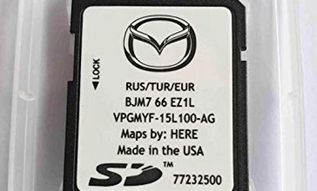 ausgezeichnete mazda connect 2 3 6 cx 3 5 9 mx 5 bjm766ez1l navi sd card map europe 2019 foto