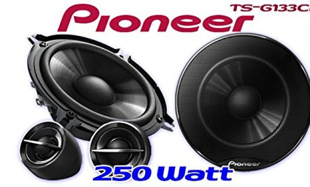 ausgezeichnete pioneer ts g133ci 13cm lautsprechersystem einbauset fur audi a4 b5 just sound best choice for caraudio bild