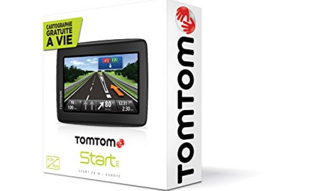 ausgezeichnete tomtom start 25 m regional navigationssystem kontinent ausschnitt bild