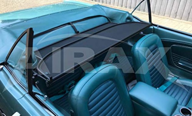 awesome airax windschott fur mustag 123 convertible cabrio windabweiser windscherm windstop wind deflector deflecteur de vent bild