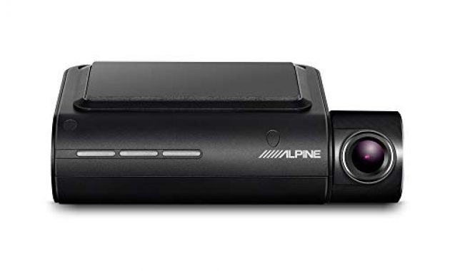 awesome alpine electronics dvr f800pro dashcam 1080p mit fahrerassistenzfunktionen schwarz bild