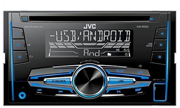 awesome auto radio cd receiver jvc mit usb cd aux uvm fur toyota corolla verso zer zze r1 2004 2009 incl einbauset schwarz foto