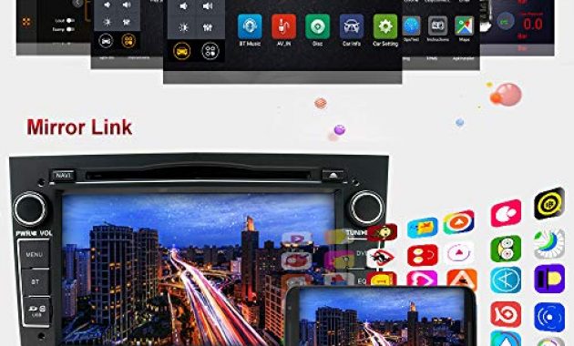 awesome auto stereo android 81 radio dvd player gps navi 7 inch ips 2 din fits fur opel antara vectra crosa vivaro zafira meriva mit rear camera support bluetooth wifi spiegel link usb swc obd bild