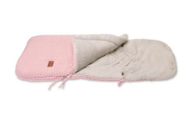 awesome babys only 163321 fusssack babyschale autositz gestrickt robust korn baby rosa foto