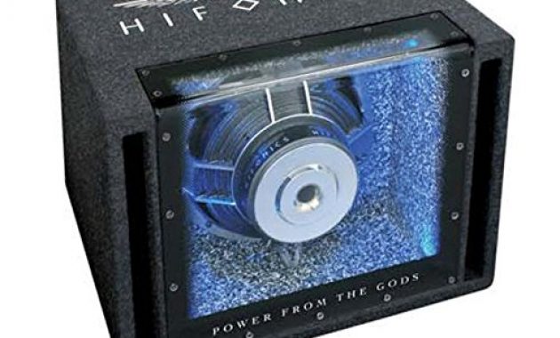 awesome hifonics auto subwoofer tx8 bpi 20cm 600w led effekt bild