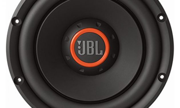 awesome jbl s3 1024 10 250mm auto hifi audio subwoofer lautsprechersystem schwarzorange foto