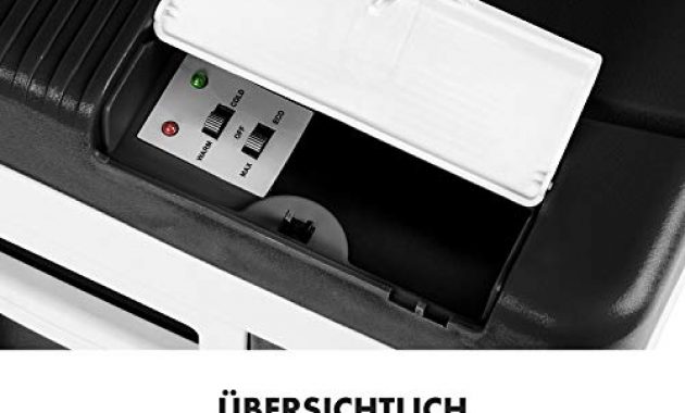 awesome klarstein beerpacker thermoelektrische kuhl warmhalte box 50 l a 12 v 230 v eco modus inkl tragegriffen zugstange und bodenrollen fur auto lkw camping fur bierkasten foto