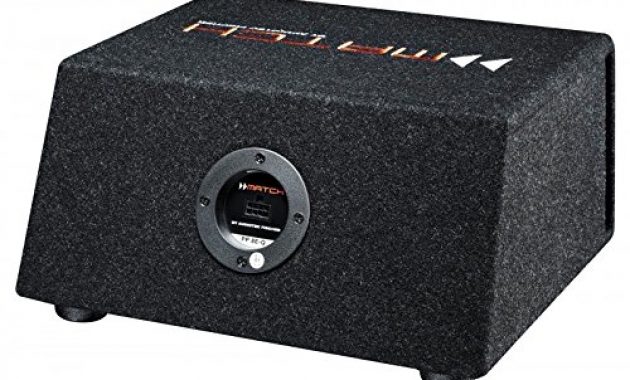 awesome match pp8eq 20cm subwoofer mit bassreflexgehause bild