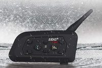 awesome okeu v6 pro 1200 meter vollduplex bluetooth intercom motorrad helm headset intercom wasserdichtes winddichtes headset fur radfahren skifahren bergsteigenkonzert 2p foto