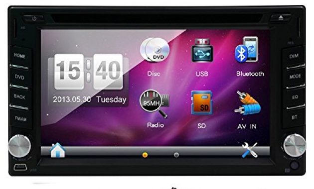 awesome pc pupug 62 zoll doppel cd 2 din im schlag gps navigation bluetooth car stereo auto dvd player usb touch screen sd bluetooth mp3 mp4 radio autoradio navigation touch screen lcd monitor bild