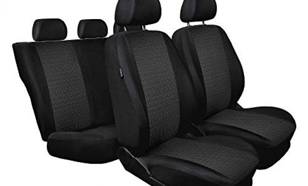 awesome saferide mass sitzbezuge komplettset 4 sitze pkw sitzbezug schonbezuge fur auto schonbezug autositz autositzbezuge sitzschoner sitzschutz schwarz practic bild