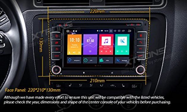awesome xtrons 7 auto touchscreen autoradio auto dvd player mit android 80 octa core auto autostereo unterstutzt 3g 4g bluetooth 4gb ram 32gb rom dab obd2 tpms fur vw volkswagenseatskoda bild