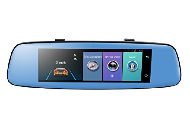 awesome yuyitec 4 g auto dvr kamera ca 20 cm touch bildschirm adas fernuberwachung ruckspiegel kamera mit android dual objektiv 1080p wlan dashcam echtzeit gps navigator tracker bild