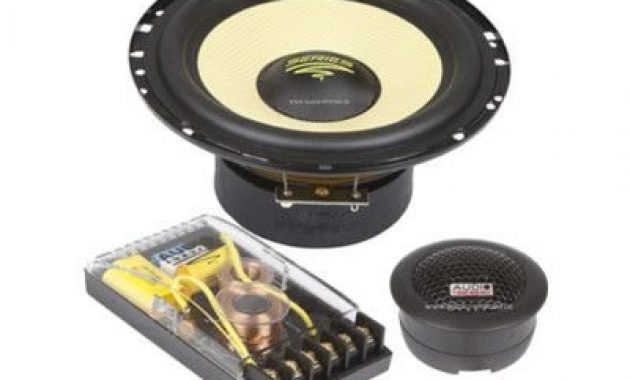 cool audio system radion 165 kfz koaxiallautsprecher 130 w schwarz und gelb bild