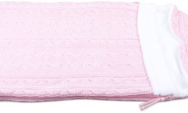 cool babys only fusssack babyschale autositz gestrickt baby rosa bild