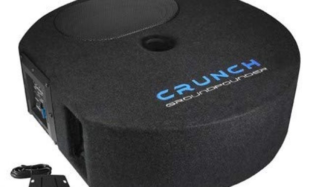 cool crunch gp690 auto subwoofer aktiv 300w bild