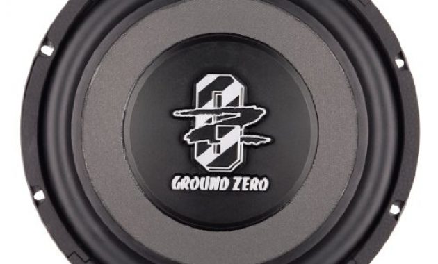 cool ground zero gztw 25tx 25 cm subwoofer 300 watt rms bild