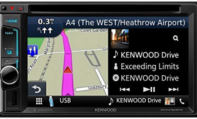 cool kenwood dnx4180bts navitainer mit 157 cm wvga monitor bluetooth apple car play spotify control und weblink schwarz bild