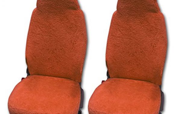 cool rau universal sitzbezuge schonbezuge aus 100 frottee farbe terracotta fur pilotsitze und wohnmobile bild