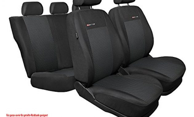 cool saferide universal grau sitzbezuge komplettset sitzbezug fur auto sitzschoner set schonbezuge autositz autositzbezuge sitzauflagen sitzschutz elegance p3 foto