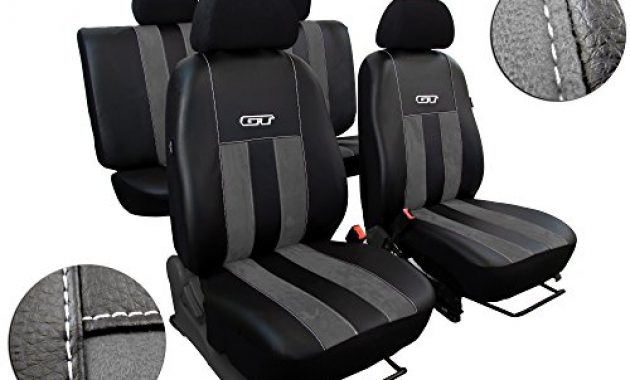 cool sitzbezuge firstclass gt in eco leder mit alcantara fur skoda yeti bild