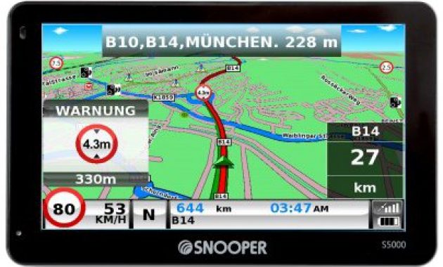 cool snooper truckmate pro s5000 traffic navigationssystem 127 cm 5 zoll touchscreen display bluetooth tmc foto