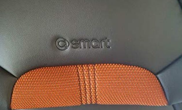 cool top car athens 1 1 sitzbezuge schwarz orange autositzbezug auto sitzbezuge kompatibel mit smart fortwo 2007 2014 451 massgefertigt foto