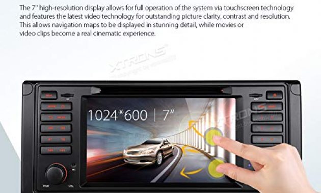 cool xtrons 7 android autoradio mit touchscreen multimedia player mit android 81 octa core multimedia player untersutzt tpms wifi 4g bluetooth50 2gb ram 16gb rom dab obd2 fur bmw foto