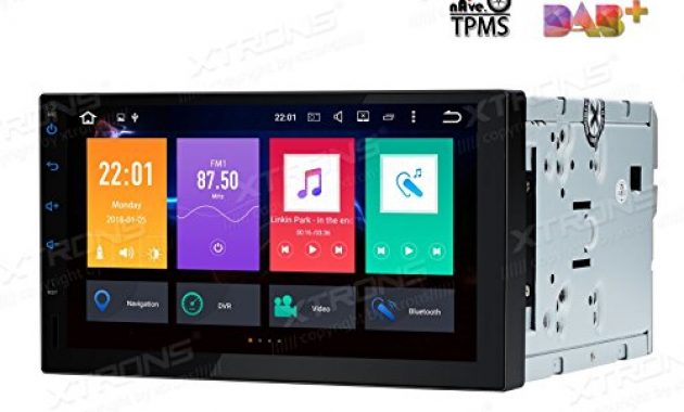 cool xtrons 7 touch screen double din autoradio mit android 80 octa core unterstutzt 3g 4g bluetooth 2din 4gb ram 32gb rom dab obd2 tpms auto multimedia player te706pl foto