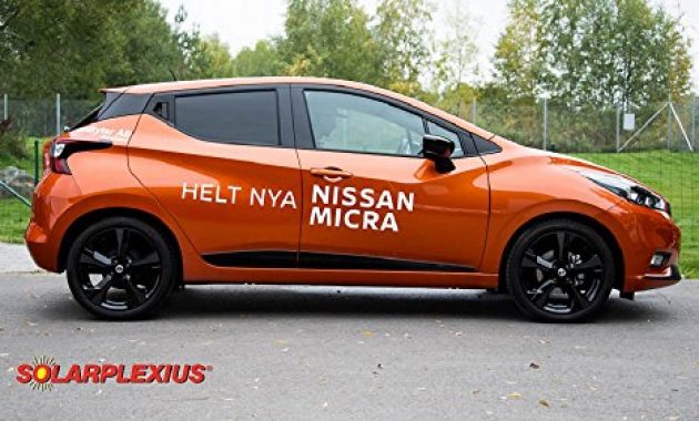 erstaunlich auto sonnenschutz fertige passgenaue scheiben tonung sonnenblenden keine folien vorsatzscheiben nissan micra 5 turer k14 ab 17 bild