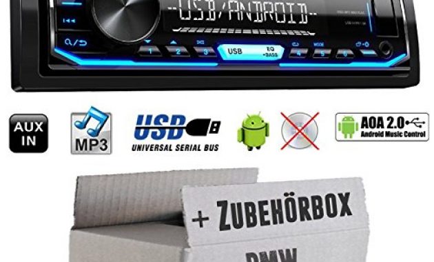 erstaunlich autoradio radio jvc kd x151 mp3 usb android 4x50watt einbauzubehor einbauset fur bmw 3er e46 just sound best choice for caraudio bild