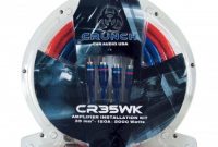erstaunlich crunch cr35wk 35mm kabelset powerkit foto
