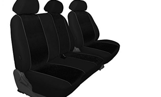 erstaunlich fur t5 massgefertigter modellspezifischer sitzbezug fahrersitz 2er beifahrersitzbank in velours schwarz bild