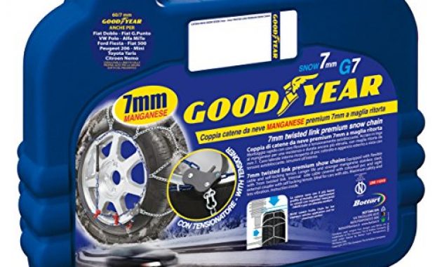 erstaunlich goodyear 77954 schneeketten 7 mm fur auto grosse 090 foto