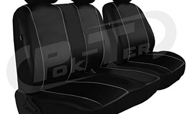 erstaunlich pok ter bus fur custom fahrersitz 2er beifahrersitzbank kunstleder in 7 farben schwarz foto