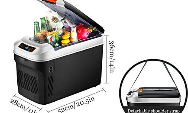 erstaunlich saturey thermo elektrische kuhlbox mini kuhlschrank fur auto lkw und steckdose 12v220v auto camping outdoor25l bild