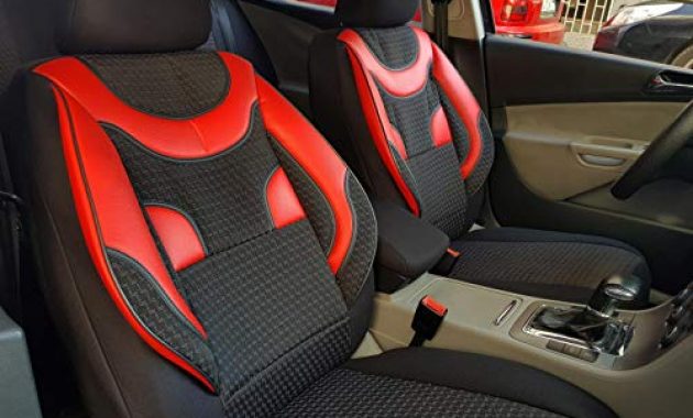 erstaunlich sitzbezuge k maniac universal schwarz rot autositzbezuge set komplett autozubehor innenraum auto zubehor fur frauen und manner no1729906 kfz tuning sitzbezug sit bild