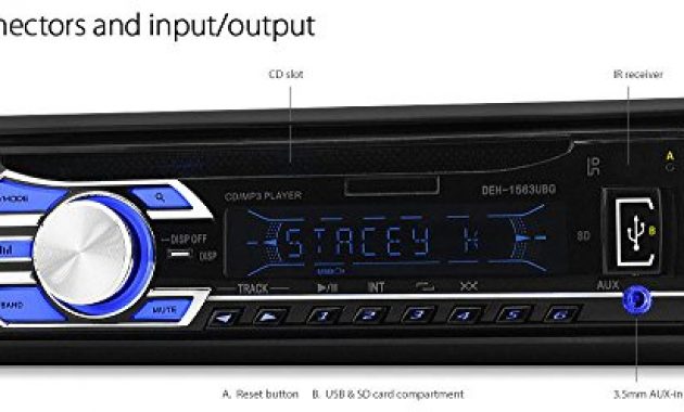 erstaunlich tunez auto cd usb player fm radio radioblende stereo single 1 din mp3 kompatibel mit faire verwendung focus transit connect cougar explorer fiesta mondeo puma foto