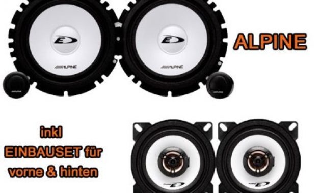 erstaunliche alpine sxe komplettset fr vorne hinten fr opel corsa d just sound best choice for caraudio bild