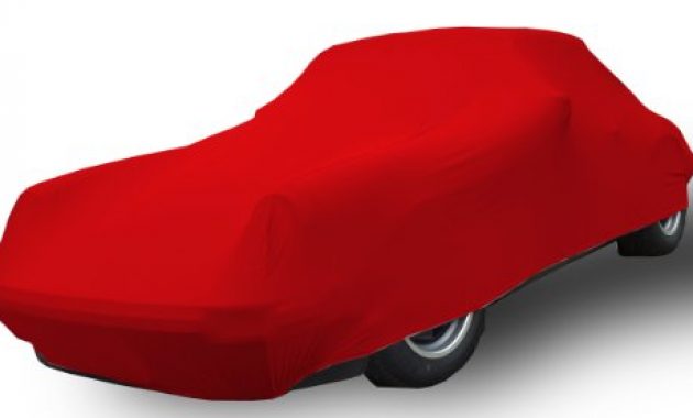 erstaunliche car e cover autoschutzdecke perfect stretch elegant formanpassend atmungsaktiv fur den innenbereich farbe rot bild