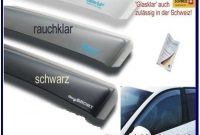 erstaunliche climair windabweiser set vorne hinten mit abe 04 4123dks farbausfuhrung schwarz bild