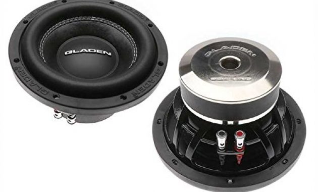 erstaunliche gladen audio sqx line 8 20cm subwoofer bild