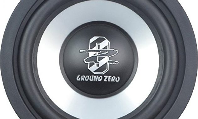 erstaunliche ground zero gziw 165x 16cm subwoofer foto