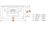 erstaunliche hertz lautsprecher 440w 165cm x165 koax incl einbauset fur vw t5 ab 2003 foto